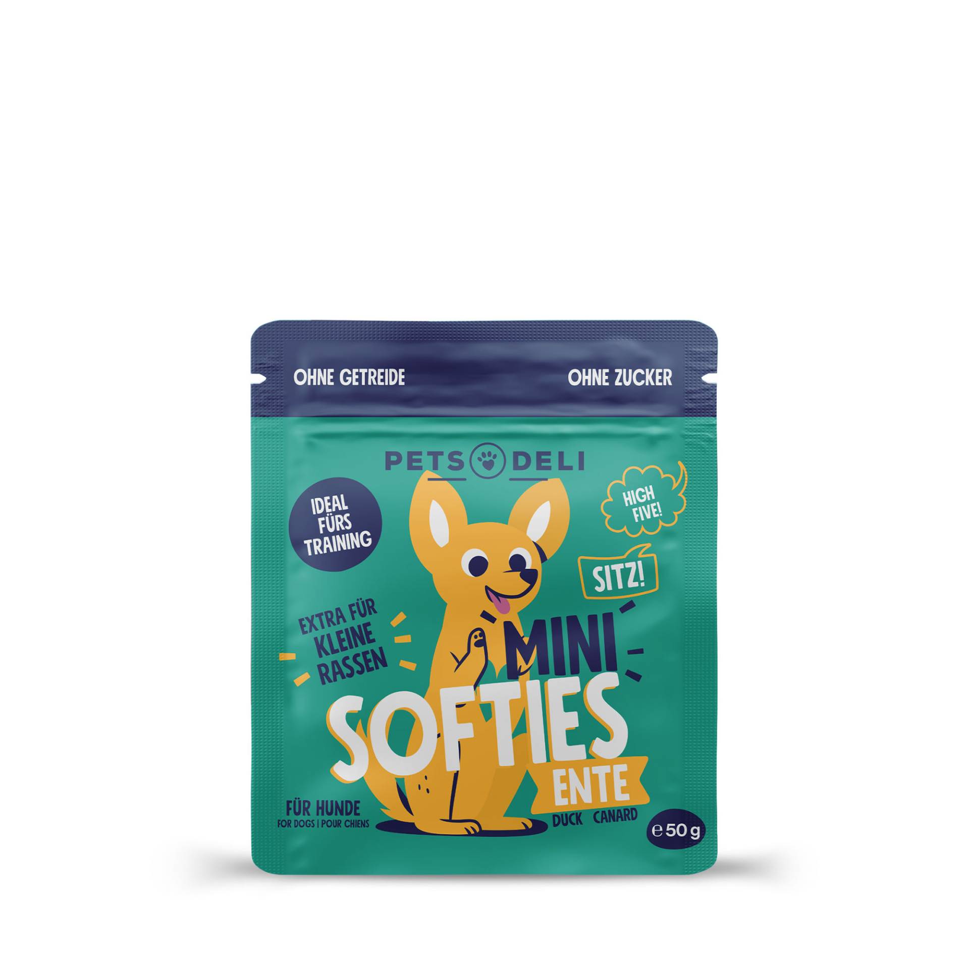 Snack Mini Softies Ente für Hunde - 50g Snack Mini Softies Ente für Hunde - 50g von Pets Deli