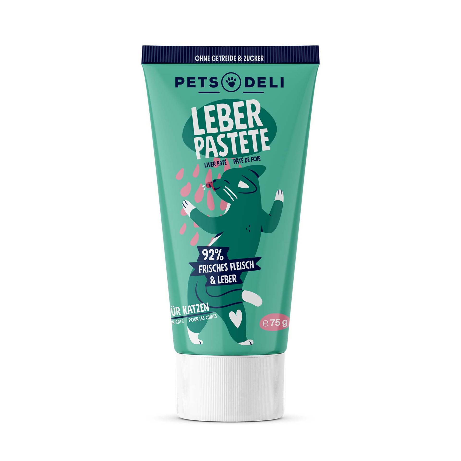 Snack Paste Leberpastete für Katzen - 75g von Pets Deli