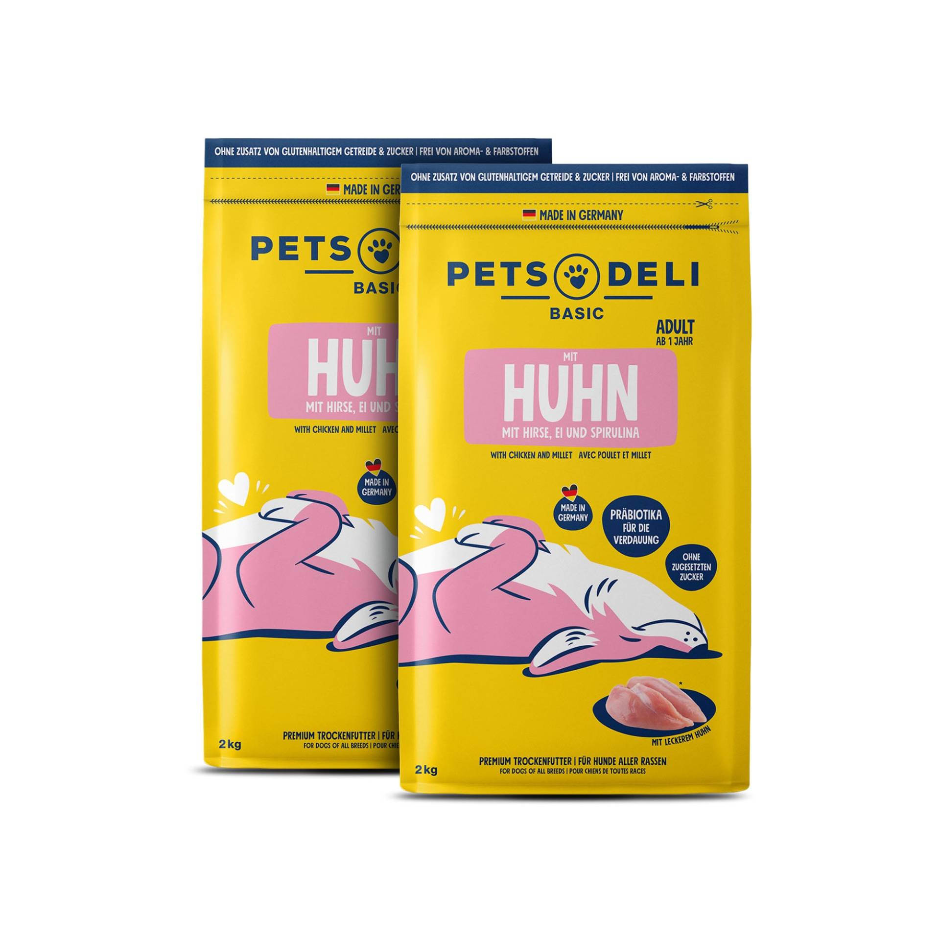 Trockenfutter Pute für Hunde - 4kg ✓ getreidefrei & zuckerfrei ✓ Welpen von Pets Deli von Pets Deli