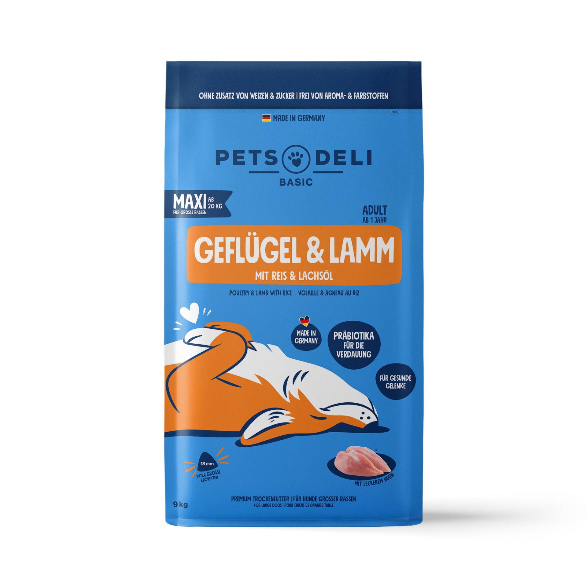Trockenfutter Pute für Hunde - 6kg ✓ getreidefrei & zuckerfrei ✓ Welpen von Pets Deli von Pets Deli