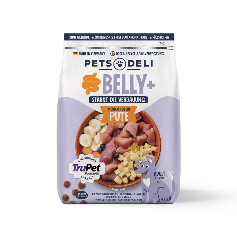 Trockenfutter Rind für Hunde - 2kg ✓ getreidefrei & zuckerfrei ✓ Adult von Pets Deli von Pets Deli