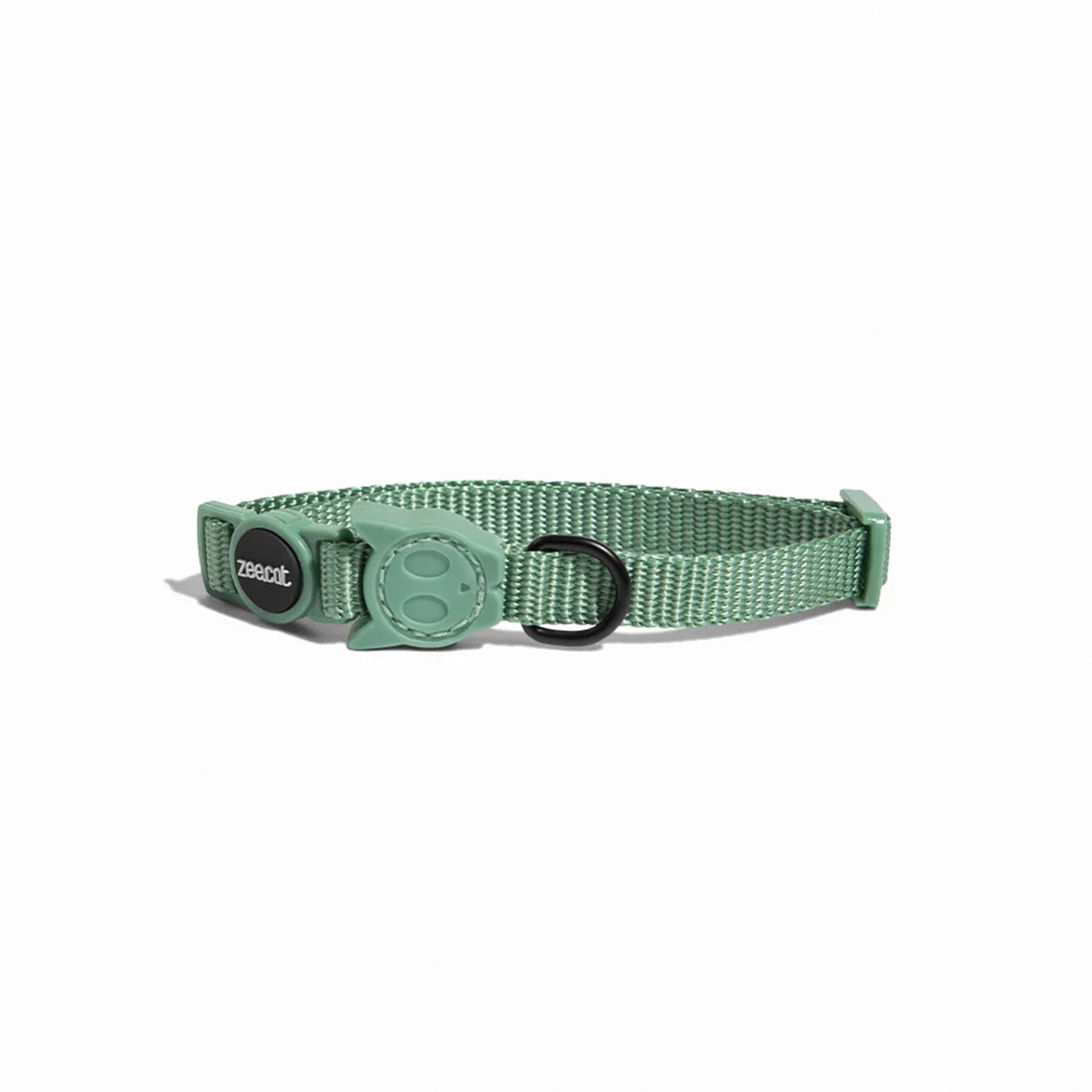 Zee.Cat Katzenhalsband Live - Pastel Green / Standard von Pets Deli