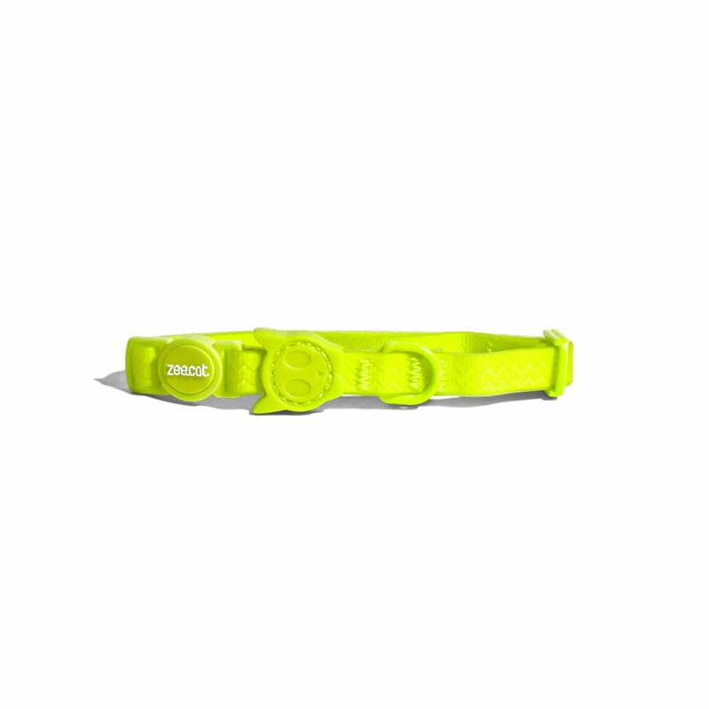 Zee.Cat Katzenhalsband Neopro - Lime von Pets Deli