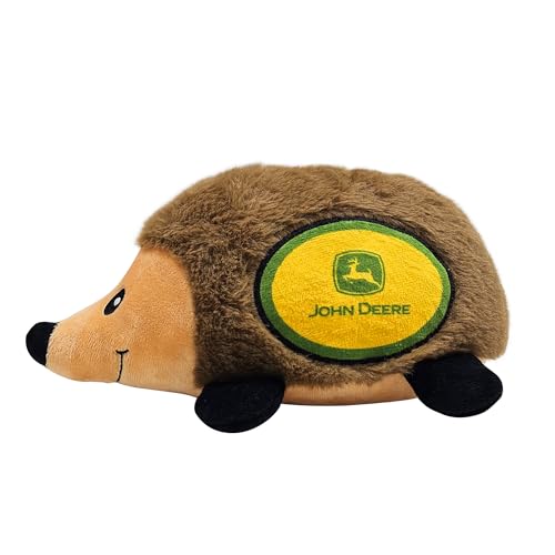 John Deere Plüsch-Igelspielzeug für Hunde und Katzen, Cooles weiches Haustierspielzeug für Spaß und interaktives Spielen, Kauspielzeug für Hunde mit Quietscher, Lizenziertes Hot Pet Spielzeug John Deere Plüsch-Igelspielzeug für Hunde und Katzen, Cooles weiches Haustierspielzeug für Spaß und interaktives Spielen, Kauspielzeug für Hunde mit Quietscher, Lizenziertes Hot Pet Spielzeug von Pets First