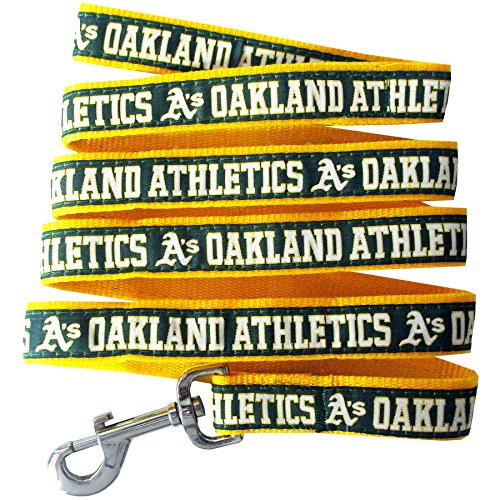 MLB PET Collar Oakland Athletics Hundehalsband, Größe XL, Baseball-Team-Halsband für Hunde und Katzen Glänzendes und buntes Hunde- und Katzenhalsband, lizenziert von The MLB von Pets First