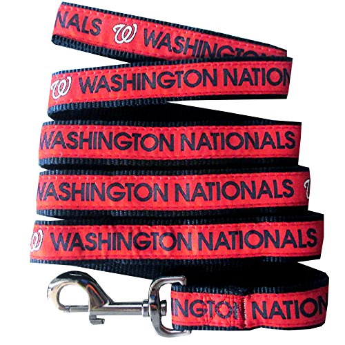 MLB PET Halsband Washington Nationals Hundehalsband, klein, Baseball-Teamcollat für Hunde und Katzen, glänzendes und farbenfrohes Hunde- und Katzenhalsband, lizenziert von der MLB MLB PET Halsband Washington Nationals Hundehalsband, klein, Baseball-Teamcollat für Hunde und Katzen, glänzendes und farbenfrohes Hunde- und Katzenhalsband, lizenziert von der MLB von Pets First