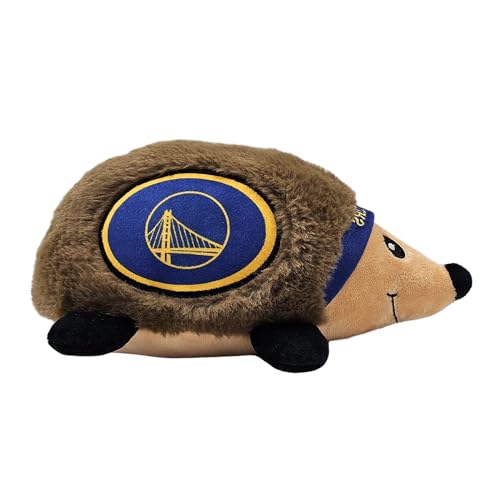 NBA Golden State Warriors Plüsch-Igelspielzeug für Hunde und Katzen, Cooles weiches Haustierspielzeug für Spaß und interaktives Spielen, Hunde-Kauspielzeug mit Quietscher, Lizenziertes Hot Pet NBA Golden State Warriors Plüsch-Igelspielzeug für Hunde und Katzen, Cooles weiches Haustierspielzeug für Spaß und interaktives Spielen, Hunde-Kauspielzeug mit Quietscher, Lizenziertes Hot Pet von Pets First