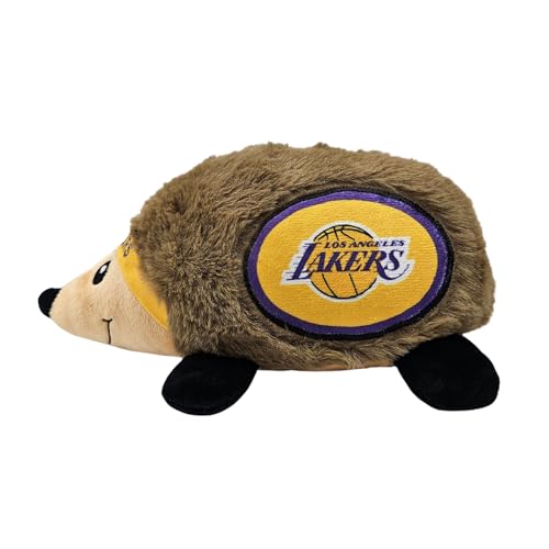 NBA Los Angeles Lakers Plüsch-Igelspielzeug für Hunde & Katzen, Cooles weiches Haustierspielzeug für Spaß und interaktives Spielen, Hunde-Kauspielzeug mit Quietscher, Lizenziertes Hot Pet Spielzeug NBA Los Angeles Lakers Plüsch-Igelspielzeug für Hunde & Katzen, Cooles weiches Haustierspielzeug für Spaß und interaktives Spielen, Hunde-Kauspielzeug mit Quietscher, Lizenziertes Hot Pet Spielzeug von Pets First