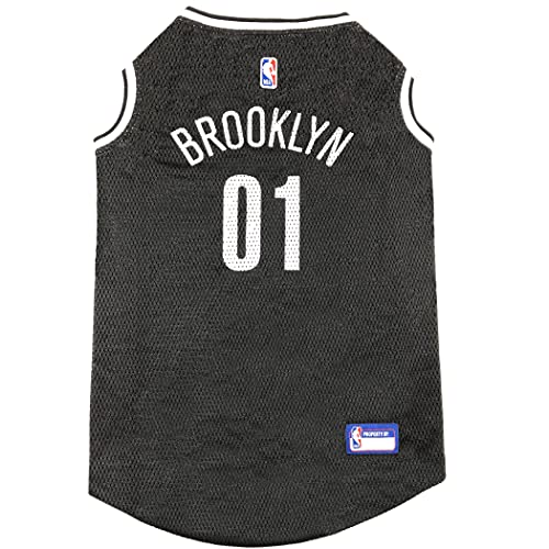 NBA Pet Brooklyn Nets, Basketball-Trikot für echte Vierbeiner. von Pets First