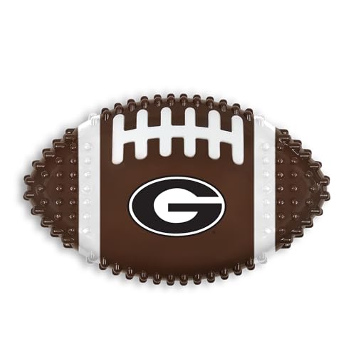 NCAA Georgia Bulldogs Mega-Kauspielzeug aus hartem Nylon mit Speckgeschmack Interaktives, leckeres und lustiges Kauspielzeug für Hunde, unzerstörbar, stark, langlebig, robustes Hundespielzeug für NCAA Georgia Bulldogs Mega-Kauspielzeug aus hartem Nylon mit Speckgeschmack Interaktives, leckeres und lustiges Kauspielzeug für Hunde, unzerstörbar, stark, langlebig, robustes Hundespielzeug für von Pets First