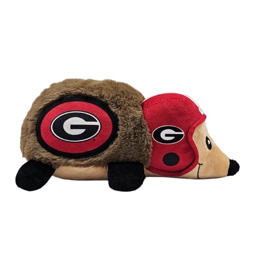 NCAA Georgia Bulldogs Plüsch-Igelspielzeug für Hunde & Katzen, Cooles weiches Haustierspielzeug für Spaß und interaktives Spielen, Hundekauspielzeug mit Quietscher, Lizenziertes Hot Pet Spielzeug NCAA Georgia Bulldogs Plüsch-Igelspielzeug für Hunde & Katzen, Cooles weiches Haustierspielzeug für Spaß und interaktives Spielen, Hundekauspielzeug mit Quietscher, Lizenziertes Hot Pet Spielzeug von Pets First