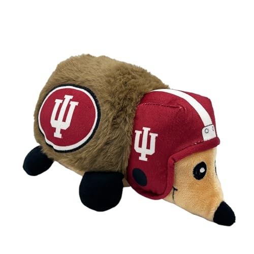 NCAA Indiana Hoosiers Plüsch-Igelspielzeug für Hunde & Katzen, Cooles weiches Haustierspielzeug für Spaß und interaktives Spielen, Hundekauspielzeug mit Quietscher, Lizenziertes Hot Pet Spielzeug NCAA Indiana Hoosiers Plüsch-Igelspielzeug für Hunde & Katzen, Cooles weiches Haustierspielzeug für Spaß und interaktives Spielen, Hundekauspielzeug mit Quietscher, Lizenziertes Hot Pet Spielzeug von Pets First