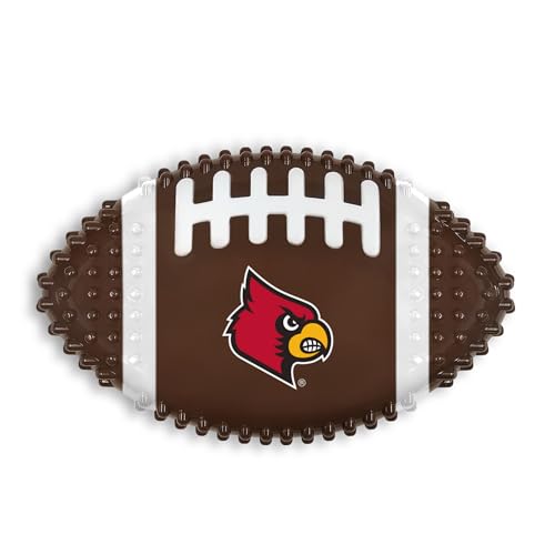 NCAA Louisville Cardinals Mega-Chew Hundespielzeug aus hartem Nylon, mit Speckgeschmack, interaktives, leckeres und lustiges Kauspielzeug für Hunde, unzerstörbar, stark, langlebig, robustes NCAA Louisville Cardinals Mega-Chew Hundespielzeug aus hartem Nylon, mit Speckgeschmack, interaktives, leckeres und lustiges Kauspielzeug für Hunde, unzerstörbar, stark, langlebig, robustes von Pets First