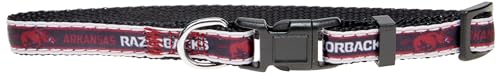 NCAA PET Collar Arkansas Razorbacks Hundehalsband, Größe S, College-Team-Halsband für Hunde und Katzen Ein glänzendes und farbenfrohes Hunde- und Katzenhalsband, lizenziert von der NCAA NCAA PET Collar Arkansas Razorbacks Hundehalsband, Größe S, College-Team-Halsband für Hunde und Katzen Ein glänzendes und farbenfrohes Hunde- und Katzenhalsband, lizenziert von der NCAA von Pets First