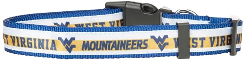 NCAA PET Collar West Virginia Mountaineers Hundehalsband, Größe S, College-Team-Halsband für Hunde und Katzen, glänzendes und farbenfrohes Hunde- und Katzenhalsband, lizenziert von der NCAA NCAA PET Collar West Virginia Mountaineers Hundehalsband, Größe S, College-Team-Halsband für Hunde und Katzen, glänzendes und farbenfrohes Hunde- und Katzenhalsband, lizenziert von der NCAA von Pets First
