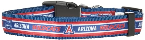 NCAA PET Halsband Arizona Wildcats Hundehalsband, Größe S, College-Team-Halsband für Hunde und Katzen Ein glänzendes und farbenfrohes Hunde- und Katzenhalsband, lizenziert von der NCAA NCAA PET Halsband Arizona Wildcats Hundehalsband, Größe S, College-Team-Halsband für Hunde und Katzen Ein glänzendes und farbenfrohes Hunde- und Katzenhalsband, lizenziert von der NCAA von Pets First