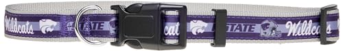 NCAA PET Halsband Kansas State Wildcats Hundehalsband, Größe L, College-Team-Halsband für Hunde und Katzen Ein glänzendes und farbenfrohes Hunde- und Katzenhalsband, lizenziert von der NCAA NCAA PET Halsband Kansas State Wildcats Hundehalsband, Größe L, College-Team-Halsband für Hunde und Katzen Ein glänzendes und farbenfrohes Hunde- und Katzenhalsband, lizenziert von der NCAA von Pets First