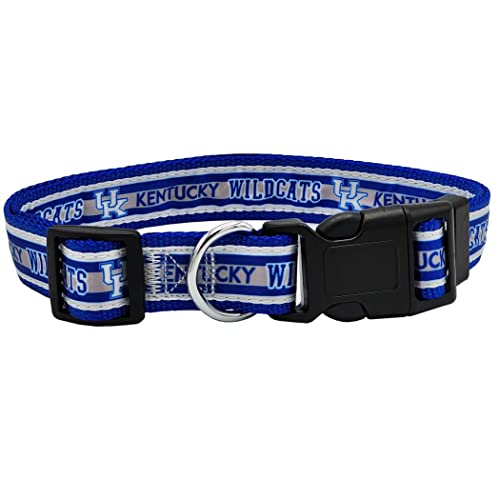 NCAA PET Halsband Kentucky Wildcats Hundehalsband, Größe SmallCollege Team-Halsband für Hunde und Katzen EIN glänzendes und farbenfrohes Hunde- und Katzenhalsband, lizenziert von der NCAA NCAA PET Halsband Kentucky Wildcats Hundehalsband, Größe SmallCollege Team-Halsband für Hunde und Katzen EIN glänzendes und farbenfrohes Hunde- und Katzenhalsband, lizenziert von der NCAA von Pets First