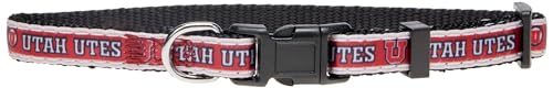 NCAA PET Halsband Utah Utes Hundehalsband, Größe M, College-Team-Halsband für Hunde und Katzen Ein glänzendes und farbenfrohes Hunde- und Katzenhalsband, lizenziert von der NCAA NCAA PET Halsband Utah Utes Hundehalsband, Größe M, College-Team-Halsband für Hunde und Katzen Ein glänzendes und farbenfrohes Hunde- und Katzenhalsband, lizenziert von der NCAA von Pets First