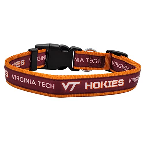 NCAA PET Halsband Virginia Tech Hokies Hundehalsband, Größe M, College-Team-Halsband für Hunde und Katzen EIN glänzendes und farbenfrohes Hunde- und Katzenhalsband, lizenziert von der NCAA NCAA PET Halsband Virginia Tech Hokies Hundehalsband, Größe M, College-Team-Halsband für Hunde und Katzen EIN glänzendes und farbenfrohes Hunde- und Katzenhalsband, lizenziert von der NCAA von Pets First