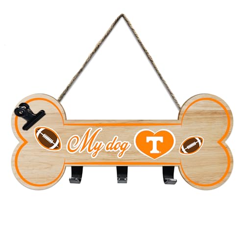 NCAA Tennessee Volunteers Schlüsselaufhänger Knochenform Schild mit Haken, Seil und Clip Sportliches Eingangstür-Zaunschild zum Aufhängen von Schlüsseln, Hüten, Aufhängen von Leine/Halsband, NCAA Tennessee Volunteers Schlüsselaufhänger Knochenform Schild mit Haken, Seil und Clip Sportliches Eingangstür-Zaunschild zum Aufhängen von Schlüsseln, Hüten, Aufhängen von Leine/Halsband, von Pets First