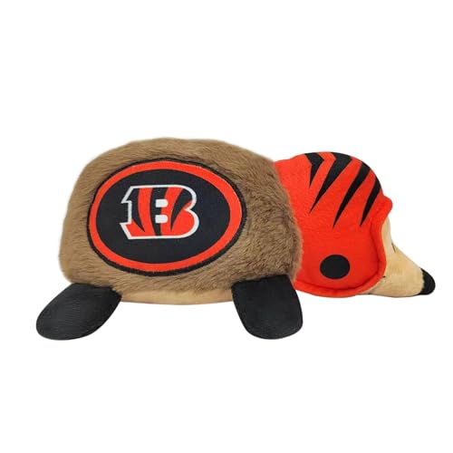 NFL Cincinnati Bengals Plüsch-Igelspielzeug für Hunde & Katzen, Cooles weiches Haustierspielzeug für Spaß und interaktives Spielen, Hundekauspielzeug mit Quietscher, Lizenziertes Hot Pet Spielzeug NFL Cincinnati Bengals Plüsch-Igelspielzeug für Hunde & Katzen, Cooles weiches Haustierspielzeug für Spaß und interaktives Spielen, Hundekauspielzeug mit Quietscher, Lizenziertes Hot Pet Spielzeug von Pets First