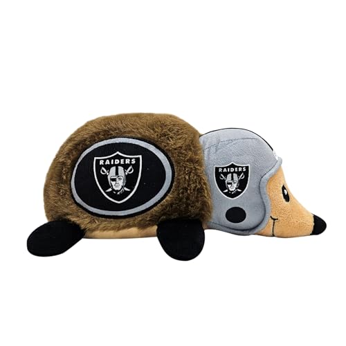 NFL LAS Vegas Raiders Plüsch-Igelspielzeug für Hunde & Katzen, Cooles weiches Haustierspielzeug für Spaß und interaktives Spielen, Hunde-Kauspielzeug mit Quietscher, Lizenziertes Hot Pet Spielzeug NFL LAS Vegas Raiders Plüsch-Igelspielzeug für Hunde & Katzen, Cooles weiches Haustierspielzeug für Spaß und interaktives Spielen, Hunde-Kauspielzeug mit Quietscher, Lizenziertes Hot Pet Spielzeug von Pets First