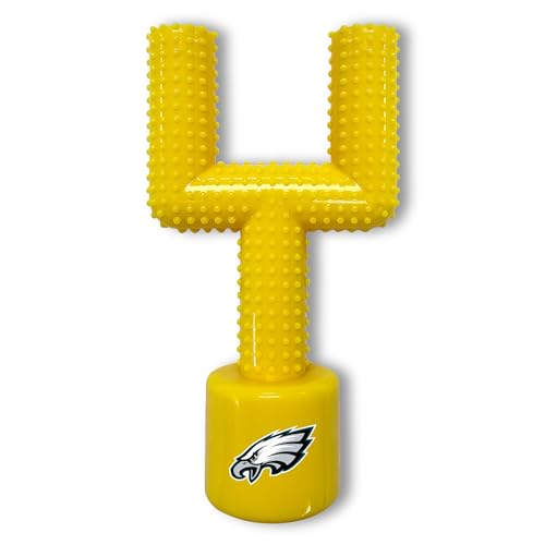NFL Philadelphia Eagles Mega-Chew Hartes Nylon Speckgeschmack Hundeknochen Fußballtorpfosten Kauspielzeug Interaktives Leckeres Fun Dog Chew Toy Unzerstörbar Stark & Langlebig Haustier Kauspielzeug NFL Philadelphia Eagles Mega-Chew Hartes Nylon Speckgeschmack Hundeknochen Fußballtorpfosten Kauspielzeug Interaktives Leckeres Fun Dog Chew Toy Unzerstörbar Stark & Langlebig Haustier Kauspielzeug von Pets First