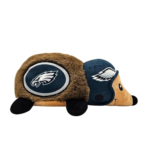 NFL Philadelphia Eagles Plüsch-Igelspielzeug für Hunde und Katzen, cooles weiches Haustierspielzeug für Spaß und interaktives Spielen, Hunde-Kauspielzeug mit Quietscher, lizenziertes Hot Pet Spielzeug NFL Philadelphia Eagles Plüsch-Igelspielzeug für Hunde und Katzen, cooles weiches Haustierspielzeug für Spaß und interaktives Spielen, Hunde-Kauspielzeug mit Quietscher, lizenziertes Hot Pet Spielzeug von Pets First