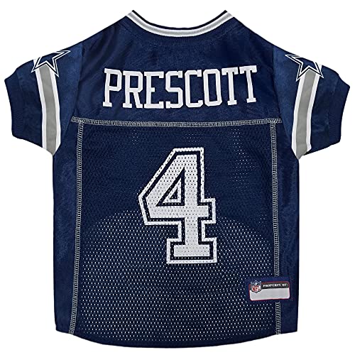 NFLPA DAK Prescott Jersey PET Jersey NFL Dog Shirt Size Large Dallas Cowboys Mesh Jersey for Dogs NFLPA DAK Prescott Jersey PET Jersey NFL Dog Shirt Size Large Dallas Cowboys Mesh Jersey for Dogs von Pets First
