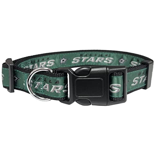 Pets First NHL Dallas Stars Halsband für Hunde & Katzen, groß - Verstellbar, süß und stilvoll! Das ultimative Hockey-Fan-Halsband! von Pets First