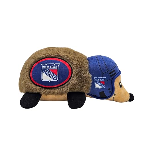 NHL New York Rangers Plüsch-Igelspielzeug für Hunde & Katzen, Cooles weiches Haustierspielzeug für Spaß und interaktives Spielen, Hundekauspielzeug mit Quietscher, Lizenziertes Hot Pet Spielzeug NHL New York Rangers Plüsch-Igelspielzeug für Hunde & Katzen, Cooles weiches Haustierspielzeug für Spaß und interaktives Spielen, Hundekauspielzeug mit Quietscher, Lizenziertes Hot Pet Spielzeug von Pets First