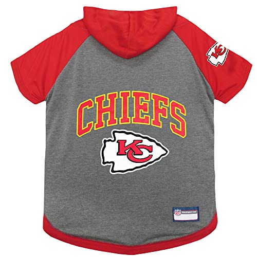 Pets Erste Kansas City Chiefs Hoodie T-Shirt von Pets First