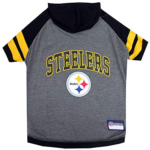 Pets Erste Pittsburgh Steelers Hoodie T-Shirt, Medium Pets Erste Pittsburgh Steelers Hoodie T-Shirt, Medium von Pets First