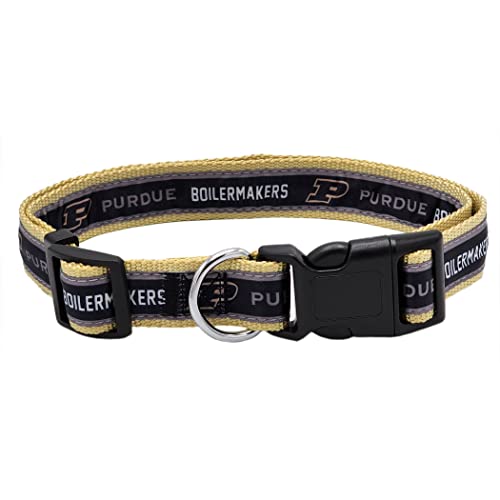 Pets First Collegiate PET Halsband Purdue Boilermakers Hundehalsband, Größe S. Beste Sportmannschaftsfarbe für Hunde und Katzen EIN glänzendes und farbenfrohes Hunde- und Katzenhalsband, lizenziert Pets First Collegiate PET Halsband Purdue Boilermakers Hundehalsband, Größe S. Beste Sportmannschaftsfarbe für Hunde und Katzen EIN glänzendes und farbenfrohes Hunde- und Katzenhalsband, lizenziert von Pets First