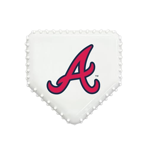Pets First MLB Atlanta Braves Hart-Nylon-Baseball-Kauspielzeug, interaktives und lustiges Kauspielzeug für Hunde, mit Speckgeschmack, Starkes langlebiges Kauspielzeug für Haustiere Pets First MLB Atlanta Braves Hart-Nylon-Baseball-Kauspielzeug, interaktives und lustiges Kauspielzeug für Hunde, mit Speckgeschmack, Starkes langlebiges Kauspielzeug für Haustiere von Pets First