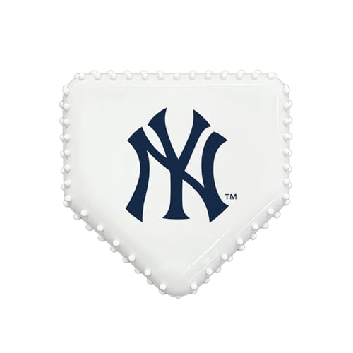Pets First MLB New York Yankees Hartes Nylon Baseball Home Plate Dog Chew Toy, Interaktives und lustiges Kauspielzeug für Hunde, Speckgeschmack, Starkes langlebiges Kauspielzeug für Haustiere Pets First MLB New York Yankees Hartes Nylon Baseball Home Plate Dog Chew Toy, Interaktives und lustiges Kauspielzeug für Hunde, Speckgeschmack, Starkes langlebiges Kauspielzeug für Haustiere von Pets First