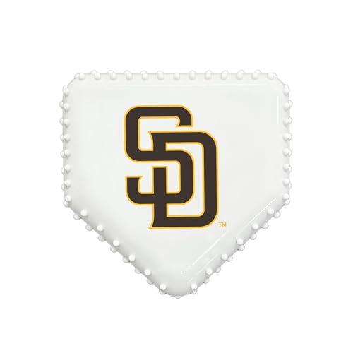 Pets First MLB San Diego Padres Hart-Nylon-Baseball-Kauspielzeug, interaktives und lustiges Kauspielzeug für Hunde, Speckgeschmack, Starkes langlebiges Kauspielzeug für Haustiere Pets First MLB San Diego Padres Hart-Nylon-Baseball-Kauspielzeug, interaktives und lustiges Kauspielzeug für Hunde, Speckgeschmack, Starkes langlebiges Kauspielzeug für Haustiere von Pets First