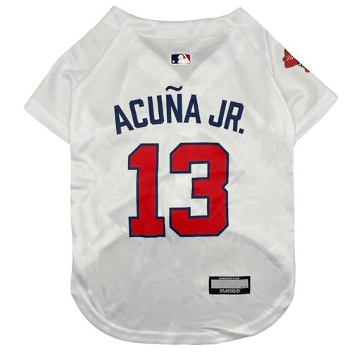 Pets First MLBPA Hundetrikot Ronald Acuna JR Pet Jersey MLB New York Yankees Mesh Jersey, Größe M Pets First MLBPA Hundetrikot Ronald Acuna JR Pet Jersey MLB New York Yankees Mesh Jersey, Größe M von Pets First