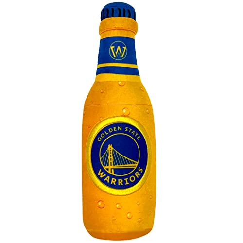 Pets First NBA Golden State Warriors Bierflasche Plüsch Hund & Katze Quietschspielzeug - Süßeste Stadion SODA Flasche Snack Plüschtier für Hunde & Katzen mit Innenquietscher & schönem Basketball Team Pets First NBA Golden State Warriors Bierflasche Plüsch Hund & Katze Quietschspielzeug - Süßeste Stadion SODA Flasche Snack Plüschtier für Hunde & Katzen mit Innenquietscher & schönem Basketball Team von Pets First