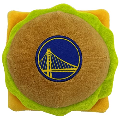 Pets First NBA Golden State Warriors Cheese Burger Plüsch Hund & Katze Quietschspielzeug - Süßestes Stadion HAMBERGER Snack Plüschtier für Hunde & Katzen mit Innenquietscher & schönem Basketball Team Pets First NBA Golden State Warriors Cheese Burger Plüsch Hund & Katze Quietschspielzeug - Süßestes Stadion HAMBERGER Snack Plüschtier für Hunde & Katzen mit Innenquietscher & schönem Basketball Team von Pets First