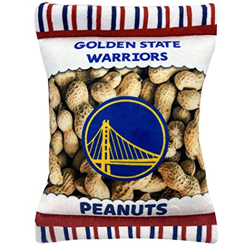Pets First NBA Golden State Warriors Crinkle Fine Plush Dog & Cat Squeak Toy - Cutest Stadion Peanuts Snack Plush Toy for Dogs & Cats with Inner Squeaker & Beautiful Baseball Team Name/Logo Pets First NBA Golden State Warriors Crinkle Fine Plush Dog & Cat Squeak Toy - Cutest Stadion Peanuts Snack Plush Toy for Dogs & Cats with Inner Squeaker & Beautiful Baseball Team Name/Logo von Pets First