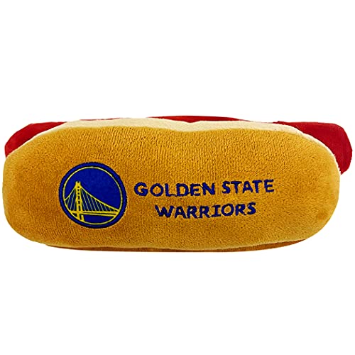 Pets First NBA Golden State Warriors HOT Dog Plüsch Hund & Katze Quietschspielzeug - Süßester HOT-Dog Snack Plüschtier für Hunde & Katzen mit innerem Quietscher & schönem Basketball Team Name/Logo Pets First NBA Golden State Warriors HOT Dog Plüsch Hund & Katze Quietschspielzeug - Süßester HOT-Dog Snack Plüschtier für Hunde & Katzen mit innerem Quietscher & schönem Basketball Team Name/Logo von Pets First