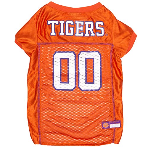 Pets First NCAA College Clemson Tigers Netztrikot für Hunde und Katzen, Größe XXXL, lizenziertes Hundetrikot mit Ihrem Lieblings-Fußball-/Basketball-College-Team Pets First NCAA College Clemson Tigers Netztrikot für Hunde und Katzen, Größe XXXL, lizenziertes Hundetrikot mit Ihrem Lieblings-Fußball-/Basketball-College-Team von Pets First