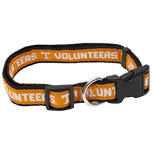 Pets First College Tennessee Volunteers Hundehalsband, Größe S von Pets First