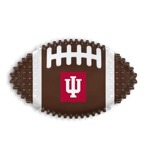 Pets First NCAA Indiana Hoosiers Mega-Chew Hard Nylon Speck Geschmack Knochen Fußball Kauspielzeug Interaktives Leckeres & Lustiges Kauspielzeug Unzerstörbar Stark Langlebig Robust Hundespielzeug für Pets First NCAA Indiana Hoosiers Mega-Chew Hard Nylon Speck Geschmack Knochen Fußball Kauspielzeug Interaktives Leckeres & Lustiges Kauspielzeug Unzerstörbar Stark Langlebig Robust Hundespielzeug für von Pets First