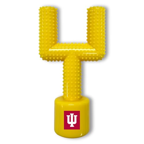 Pets First NCAA Indiana Hoosiers Mega-Chew Hundespielzeug aus hartem Nylon, mit Speckgeschmack, interaktives, leckeres und lustiges Kauspielzeug für Hunde, unzerstörbar, stark, robust und langlebig Pets First NCAA Indiana Hoosiers Mega-Chew Hundespielzeug aus hartem Nylon, mit Speckgeschmack, interaktives, leckeres und lustiges Kauspielzeug für Hunde, unzerstörbar, stark, robust und langlebig von Pets First