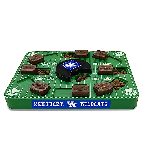 Pets First NCAA Kentucky Wildcats Puzzle Spielzeug, Puzzle Treat Dog Toy, Interactive Dog Treat Toy, Dog Puzzle Fedding Slow Toy von Pets First
