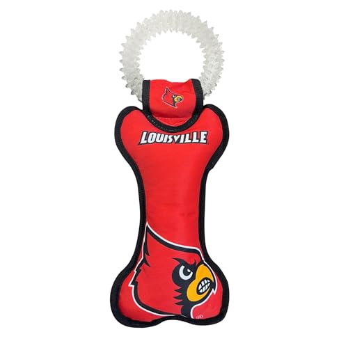 Pets First NCAA Louisville Cardinals Hundespielzeug mit Quietscher, robustes Haustierspielzeug für gesunden Spaß, Zahnen und Zahnfleisch Pets First NCAA Louisville Cardinals Hundespielzeug mit Quietscher, robustes Haustierspielzeug für gesunden Spaß, Zahnen und Zahnfleisch von Pets First