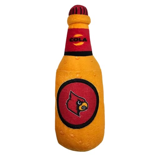 Pets First NCAA Louisville Cardinals Quietschspielzeug für Hunde und Katzen, Plüschtier für Hunde und Katzen, mit Quietscher innen und schönem Fußball-/Basketball-Teamname/Logo Pets First NCAA Louisville Cardinals Quietschspielzeug für Hunde und Katzen, Plüschtier für Hunde und Katzen, mit Quietscher innen und schönem Fußball-/Basketball-Teamname/Logo von Pets First